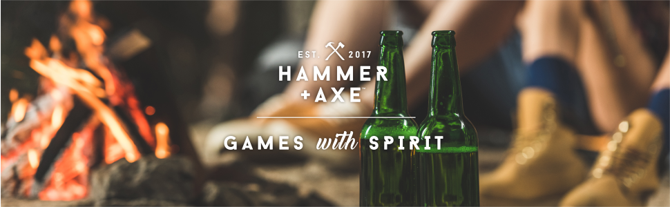 Hammer + Axe Beer Tower Drink Dispenser with Pro-Pour Tap and