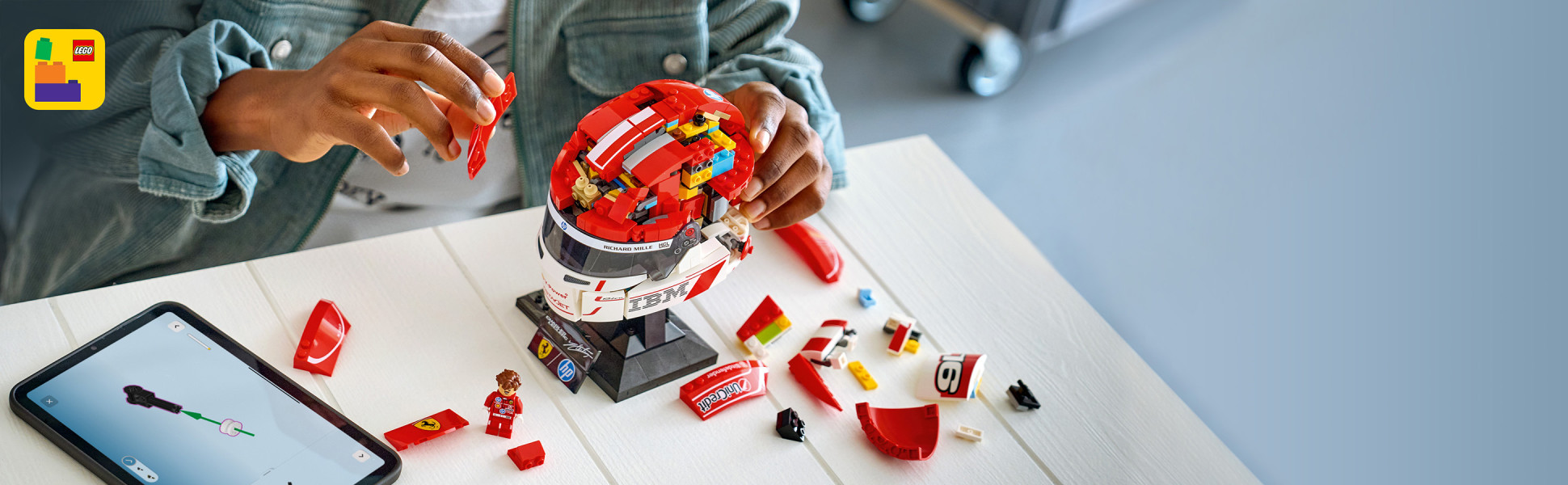 Builders can zoom in, rotate sets in 3D and track their progress using the fun, intuitive LEGO Builder app.