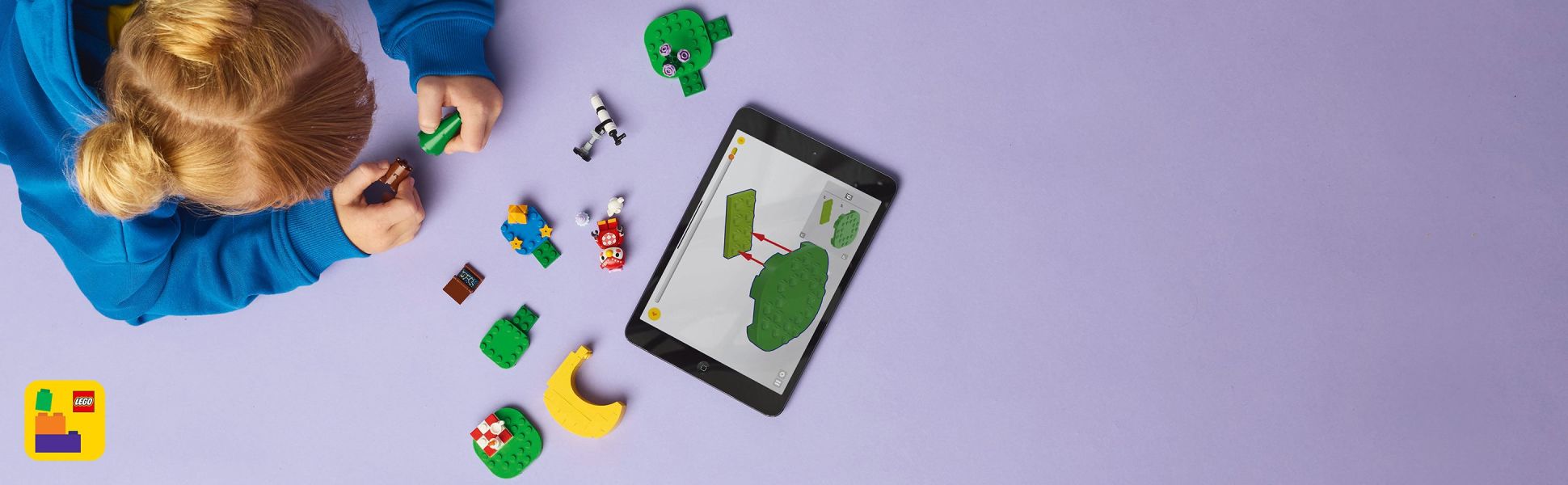 Builders can zoom in, rotate sets in 3D and track progress using the fun, intuitive LEGO Builder app.