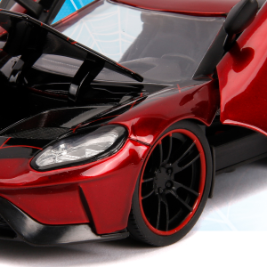 Spider-Man Miles Morales 2017 Ford GT 1:24 Vehicle & Figure
