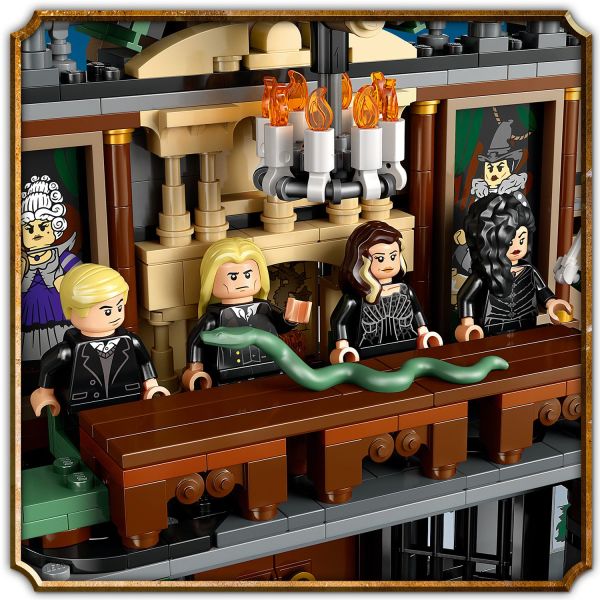 Gather the characters around the iconic long table.