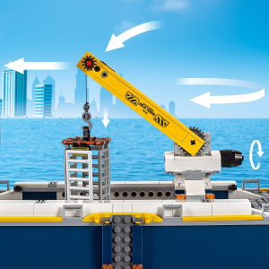 LEGO Ocean Exploration Ship 60266 Building Set (745 Pieces