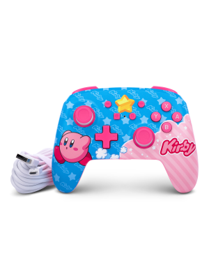 Enhanced Wired Controller for Nintendo Switch - Kirby - Nintendo Switch  Wired