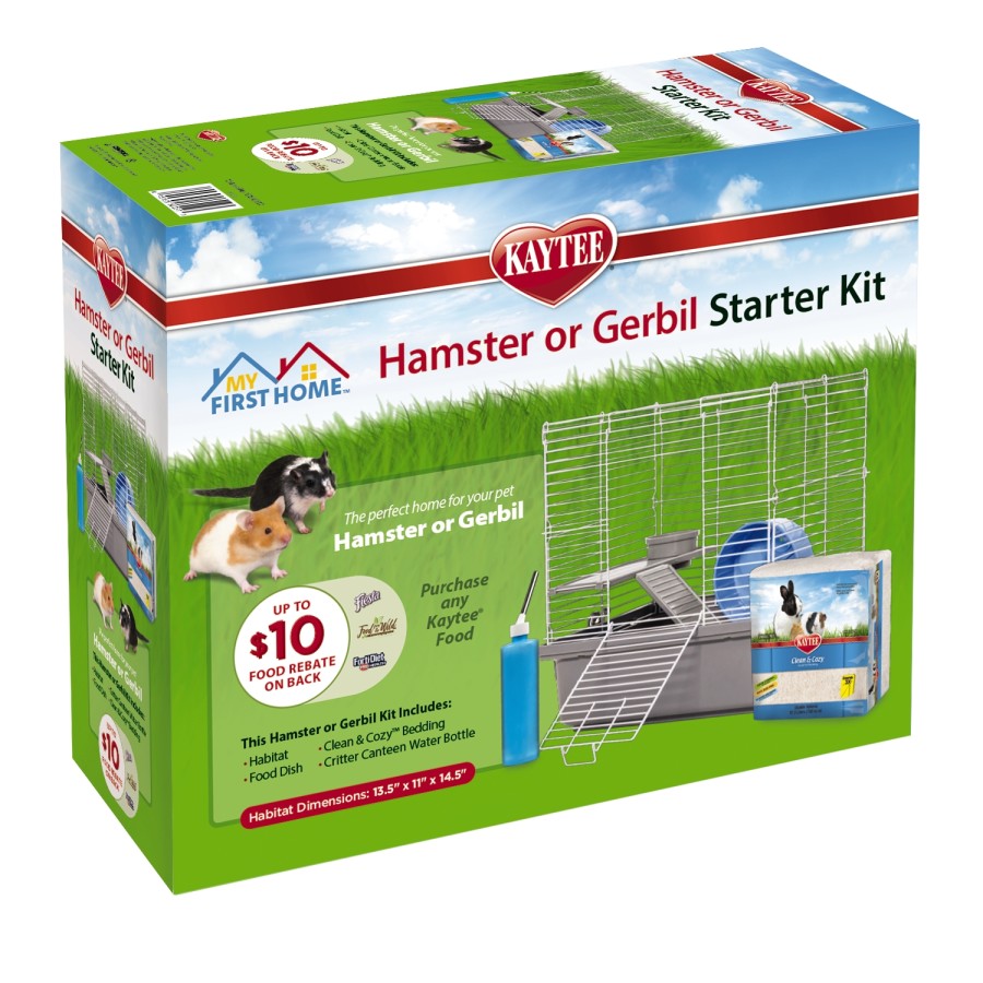 Picture of Kaytee Hamster & Gerbil Starter Kit with Essentials
