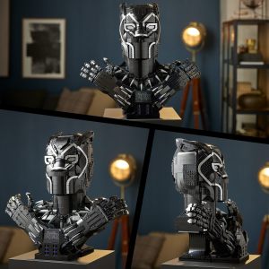  LEGO Marvel Black Panther, King T'Challa Model Building Kit,  76215 Collectible Wakanda Forever Memorabilia, Super Hero Set for Adults  and Teens, Avengers Infinity Saga : Toys & Games