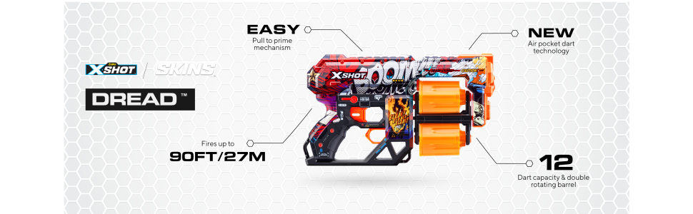 X-Shot Dread K.O. Blaster - Walmart.com