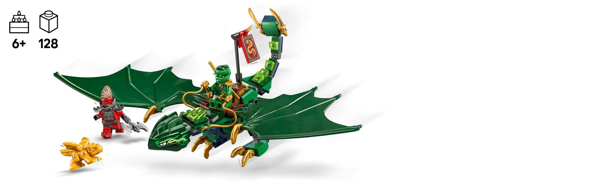 LEGO Ninjago Lloyd's Green Forest Dragon 71829 by LEGO Systems Inc