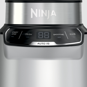  Ninja BN401 Nutri Pro Compact Personal Blender, Auto-iQ  Technology, 1100-Peak-Watts, for Frozen Drinks, Smoothies, Sauces & More,  with (2) 24-oz. To-Go Cups & Spout Lids, Cloud Silver: Home & Kitchen