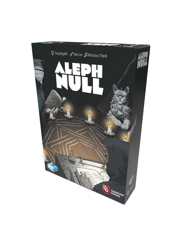 Capstone Games Aleph Null - Capstone Games, Single Player Card Game - Deck Deconstruction, Escalating Tension, Card Combos, & Hell Itself! Ages 14+, 1 Player, 30 Minutes Capstone Games Aleph Null - Capstone Games, Single Player Card Game - Deck Deconstruction, Escalating Tension, Card Combos, & Hell Itself! Ages 14+, 1 Player, 30 Minutes