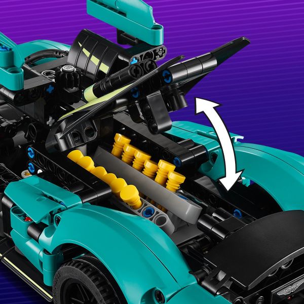 Assemble the V12 engine with moving pistons.