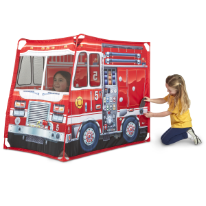 melissa and doug cardboard firetruck