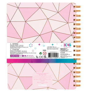 Three Cheers for Girls: Pink & Gold All-in-1 Sketching Set - 200