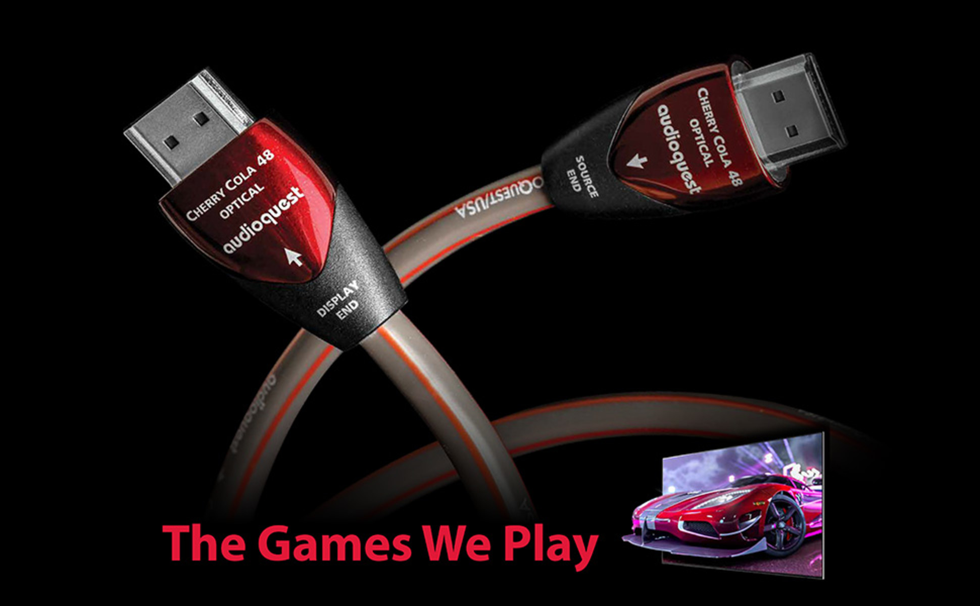 AudioQuest 48Gbps HDMI Cables - The best show in town... is in your home.