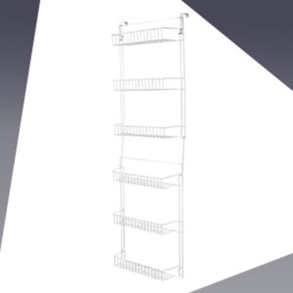 Lavish Home 3 Tier Kitchen Wrap Storage Rack Organizer Silver