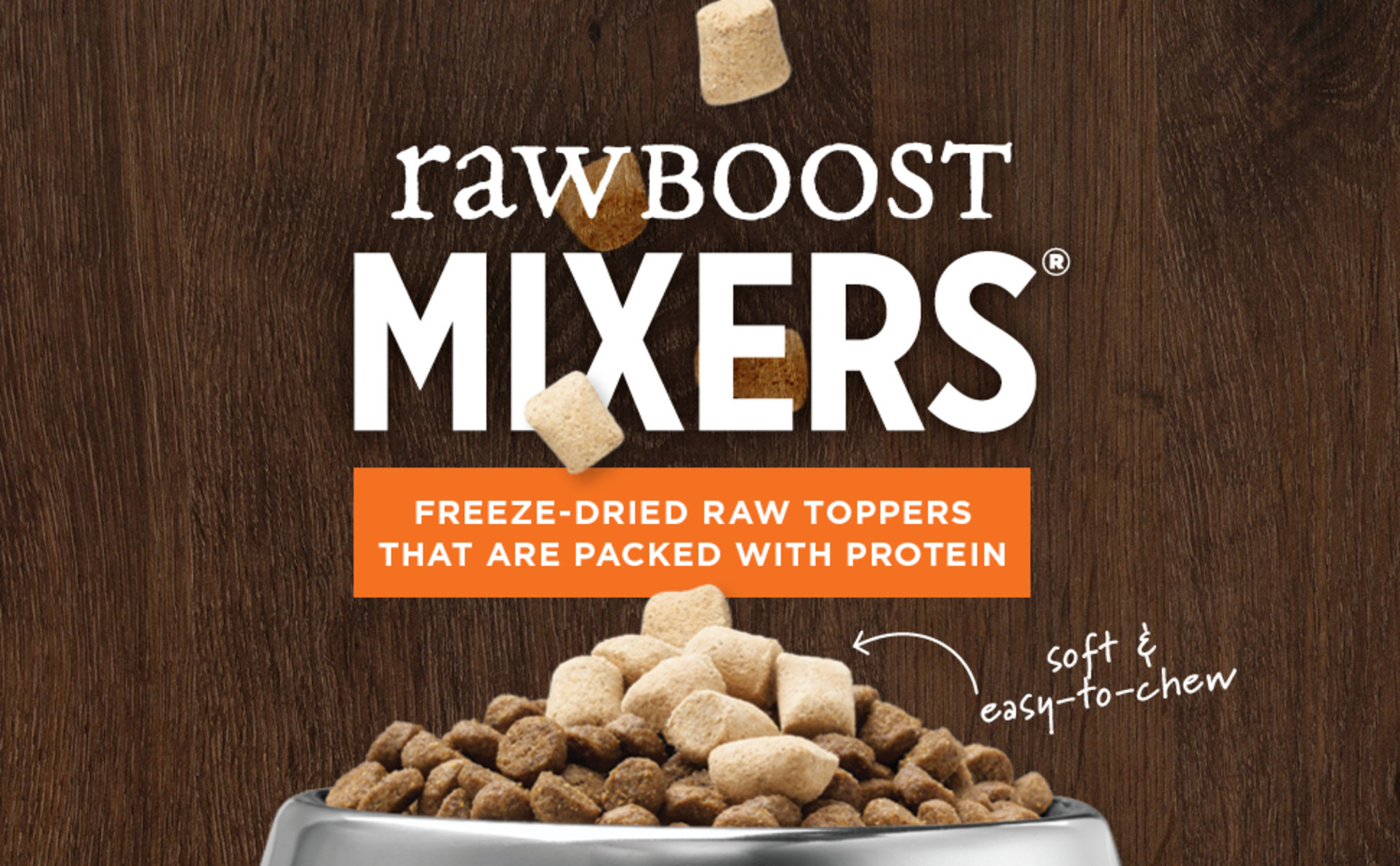 Instinct Freeze Dried Raw Boost Mixers Grain Free Cage Free Chicken Recipe All Natural Dog Food Topper 14 oz. Petco