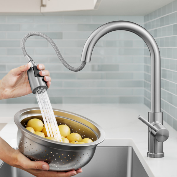 KRAUS Coda 2-Function Single Handle Pull Down Sprayer Kitchen