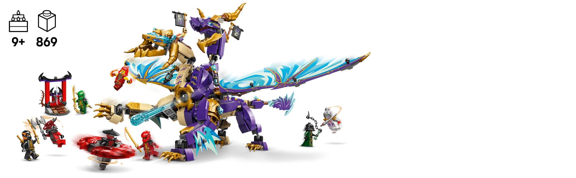 LEGO NINJAGO Arc Dragon of Focus Kids Toy 71836 6526913 - Best Buy