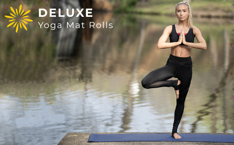 Deluxe Studio Thick Yoga Mat Roll - Get the Best Quality!