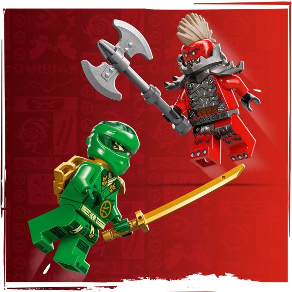 ヨシ LEGO NINJAGO Lloyd's Green Forest Dragon Toy - Pretend Play