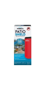 ThermaCELL Patio Shield Mosquito Repellent Red Mini