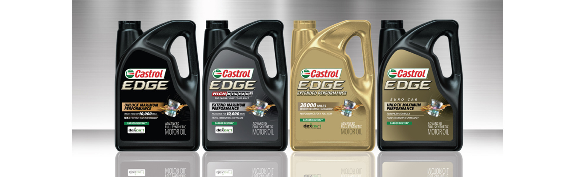 Castrol 5W-40 Edge Synthetic Motor Oil, Qt., 303929