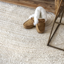 Daniela Farmhouse Chunky Jute Area Rug — nuLOOM