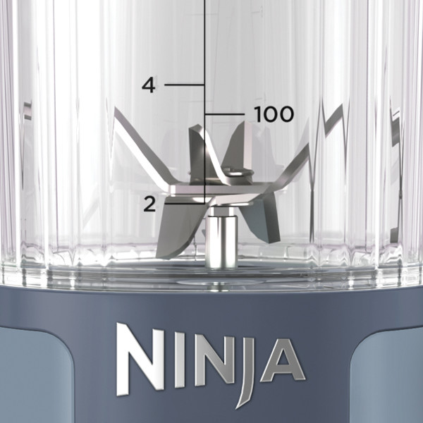 NINJA Blast 18 Oz. Single Speed Denim Blue Portable Blender BC151NV - The  Home Depot
