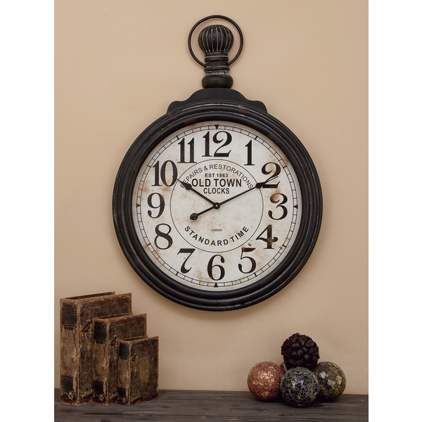 Pocket watch deals clock