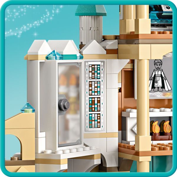 LEGO Disney Wish: King Magnifico's Castle 43224 Building Toy Set, A  Collectible Set for Kids Ages 7 and up to Play Out Favorite Scenes from The  Disney