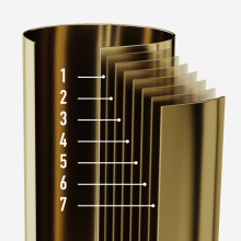VIGO Bristol Küchenarmatur – 48,3 Cm Hoch, Einhebel, Mattes Gebürstetes Gold, Schwenkbar