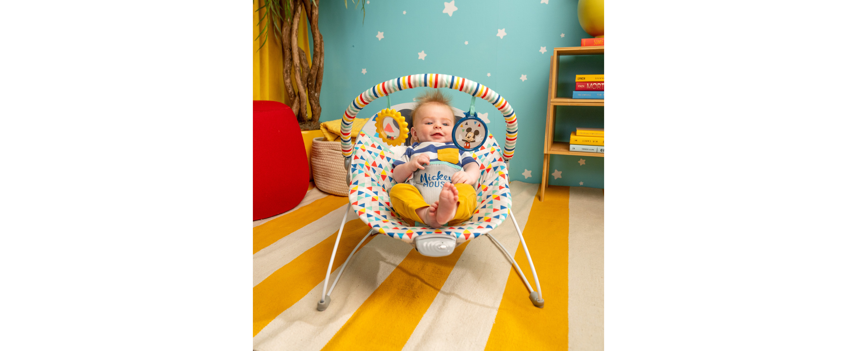 Bright Starts Disney Baby Mickey Mouse Happy Triangles Infant