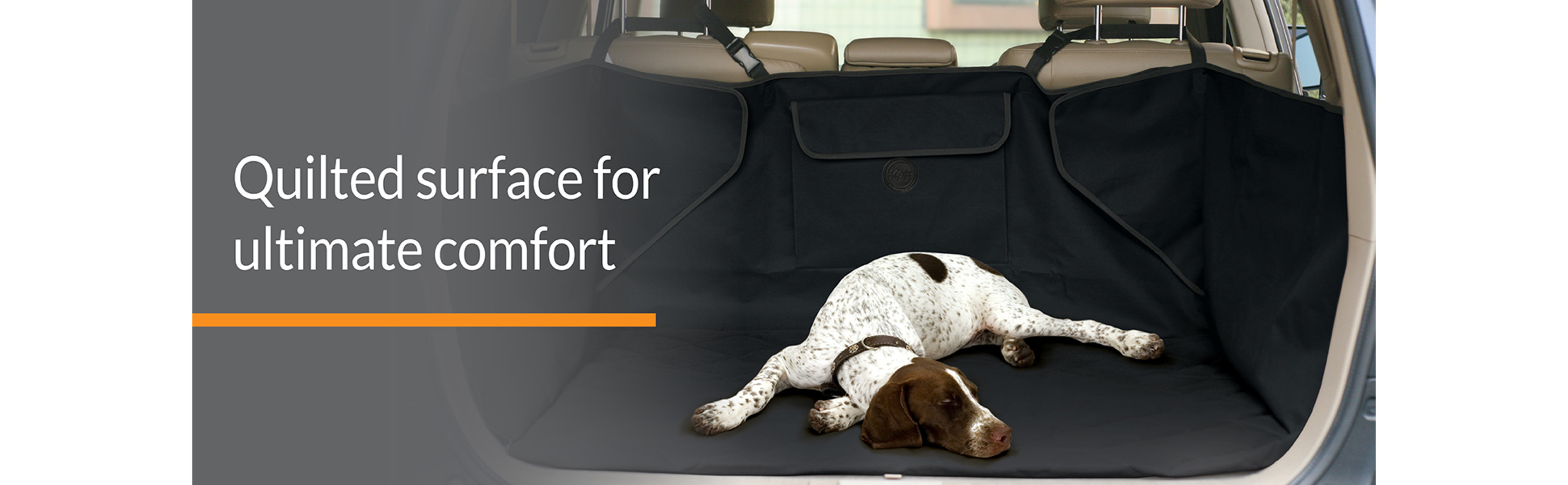 K&H Quilted Cargo Black Cover for Pets, 52" L X 40" W X 18" H Petco