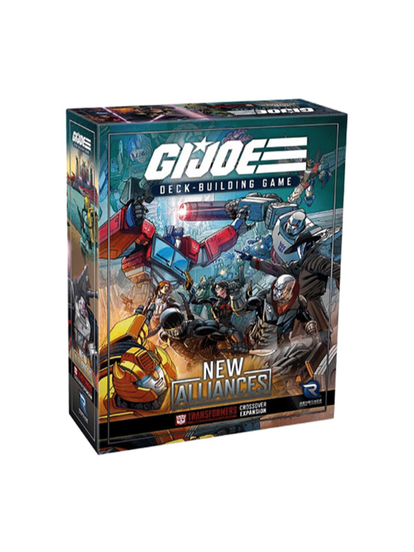Renegade Game Studios Renegade Game Studios G.I. Joe Deck-Building Game: New Alliances - A Transformers Crossover Expansion - Take On The Role of A Pony, Ages 14+, 1-4 Players, 30-70 Min Renegade Game Studios Renegade Game Studios G.I. Joe Deck-Building Game: New Alliances - A Transformers Crossover Expansion - Take On The Role of A Pony, Ages 14+, 1-4 Players, 30-70 Min