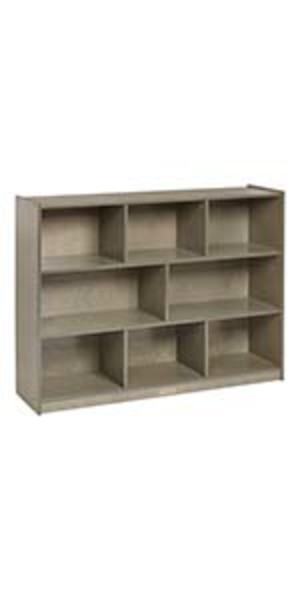 8-Compartment Mobile Storage Cabinet, 36in