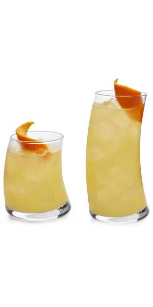 Libbey Swerve 16-Piece Tumbler and Rocks Glass Set