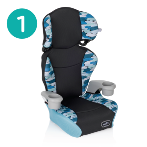 GoTime No Back Booster Car Seat - Evenflo® Official Site – Evenflo