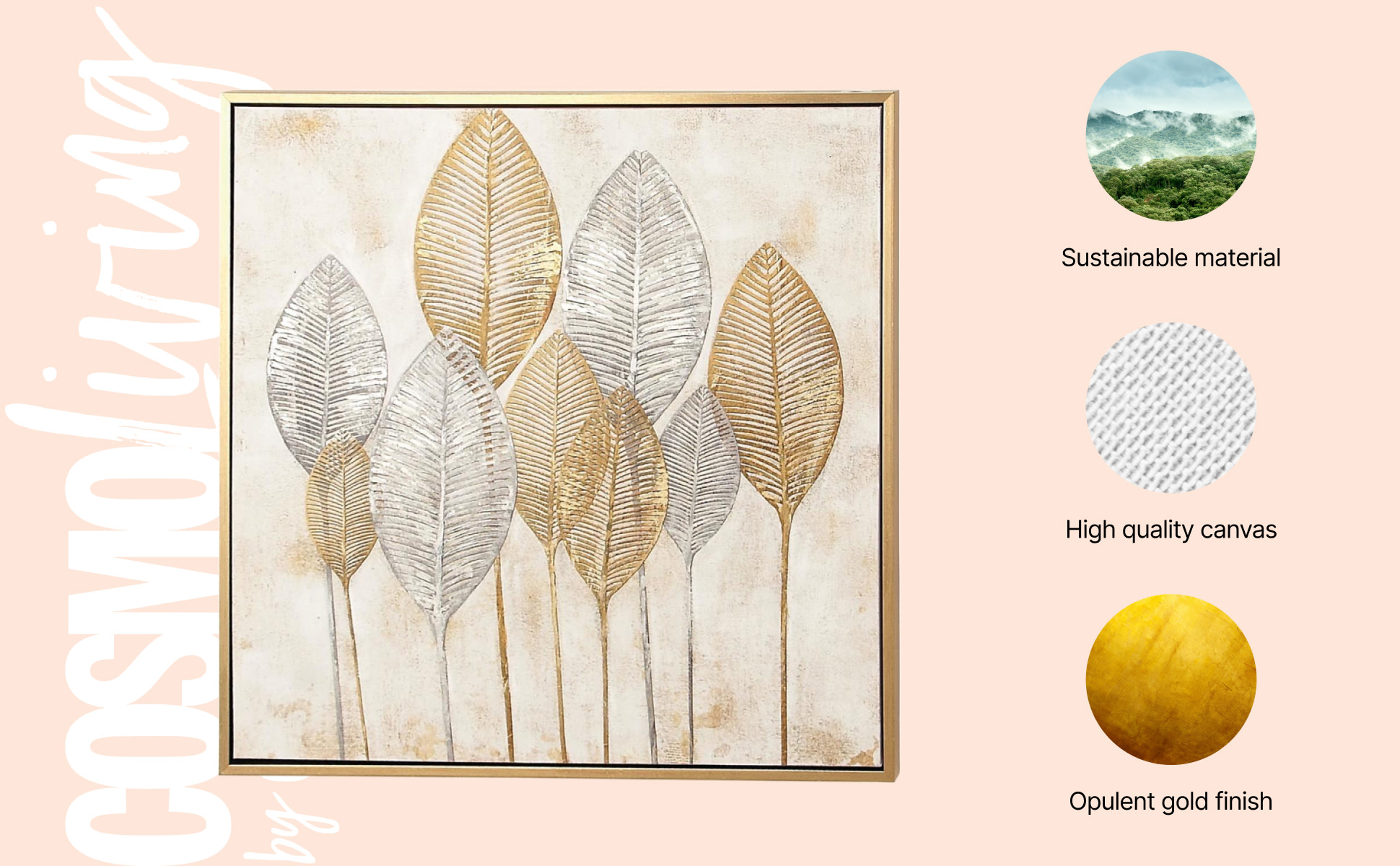 アートフレーム　KUADRO GLAM Calligaris KUADRO GLAM / カリガリス クアドロ グラム CS7217-A