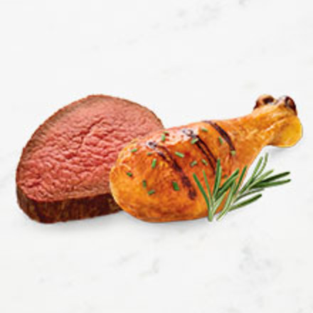 High-quality ingredients and real protein