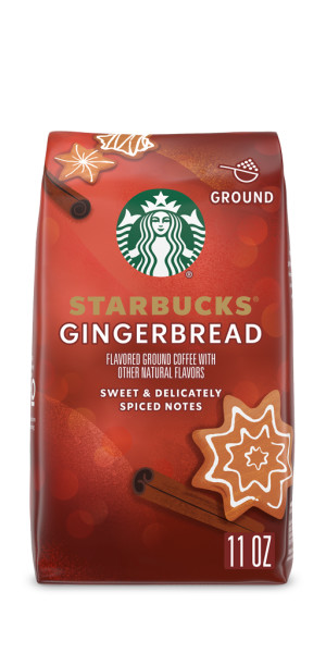 Starbucks Gingerbread Naturally Flavored Ground Coffee