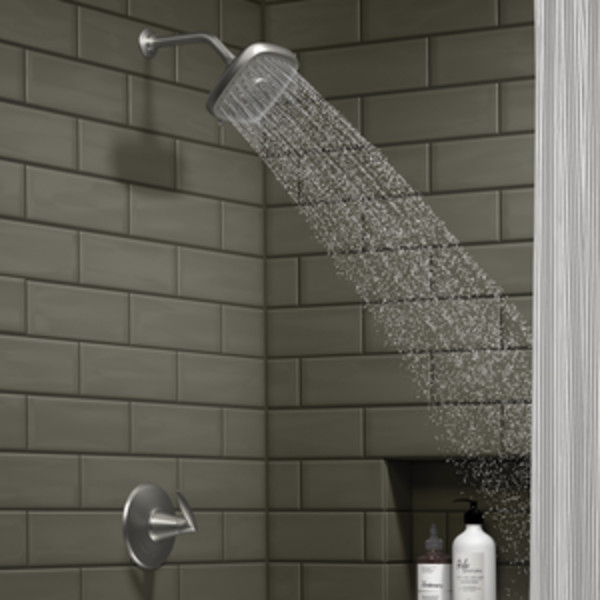 KOHLER Fordra 3-Spray Patterns 6.817 in. Wall Mount Fixed