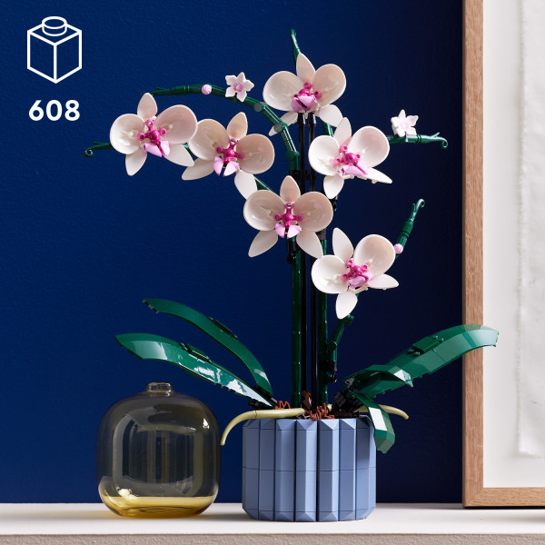 LEGO Icons 10311 L’Orchidée Plantes de Fleurs Artificielles