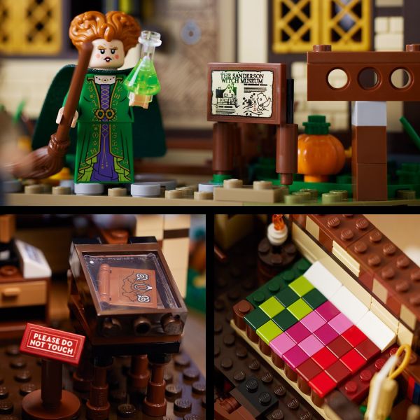 LEGO Ideas Disney Hocus Pocus: The Sanderson Sisters' Cottage Collectible  Building Set, Gift Idea for Adults and Fans of Disney Movie Hocus Pocus,  Includes Sanderson Sister Minifigures, 21341 