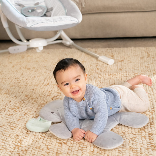Ingenuity InLighten Soothing Electric Baby Swing, Motorized