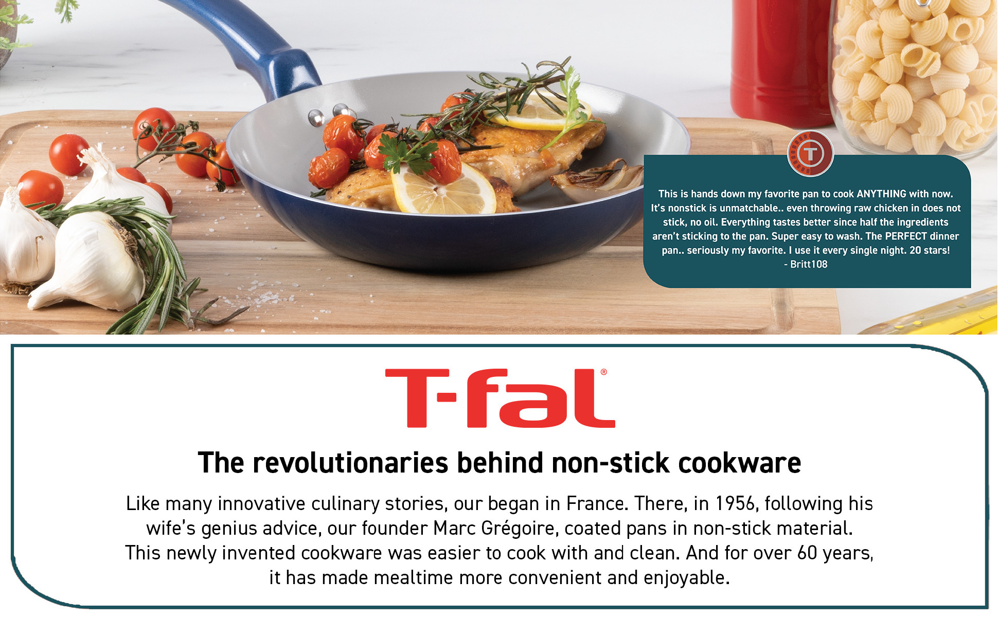 T-Fal Signature Titanium 8.5 & 10.5 inch Fry Pan Set - Kitchen & Company