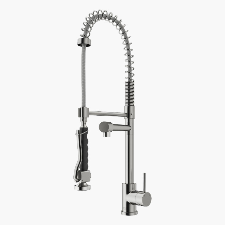 VIGO  Zurich Pull-Down Spray Kitchen Faucet In Stainless Steel