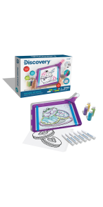 Discovery Kids Toy Drawing Light Designer Wide Screen