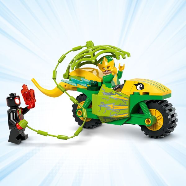 A large dino-web puts the villain in a tangle.