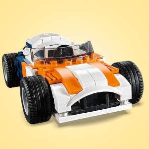 1 x Lego Technic Auto Modell Racers Radio Control 8676 Sunset