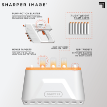 Sharper Image Gravity Z3 Hover Target Game