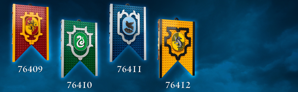 These Harry Potter House Banners for the Hogwarts houses let you choose  your house, or the Hogwarts c…